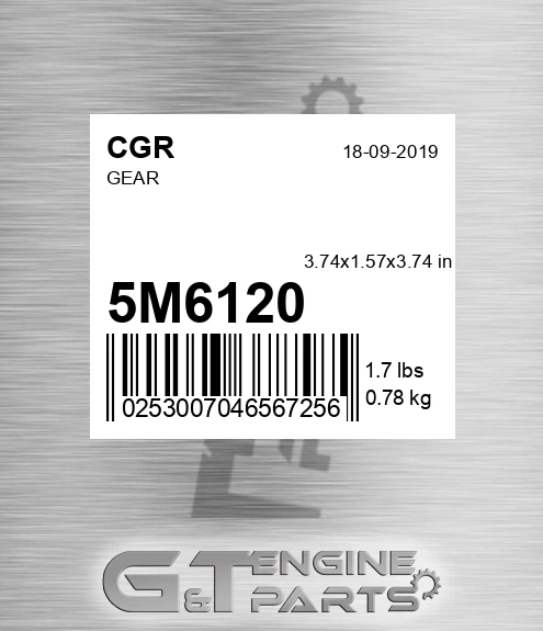 5M6120 CGR Gear