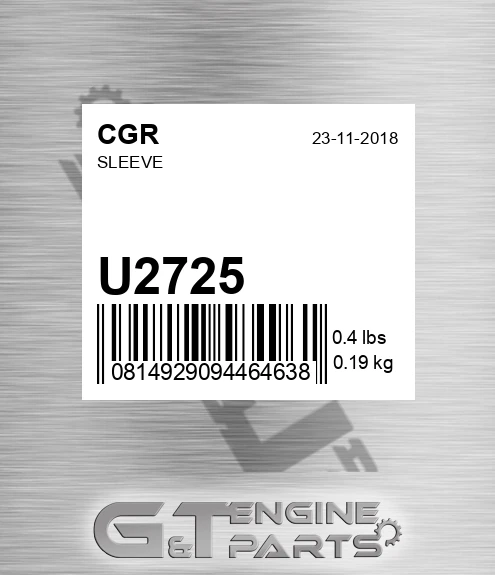 U2725 Sleeve