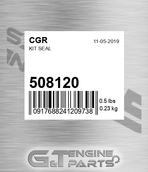 508120 CGR Kit Seal
