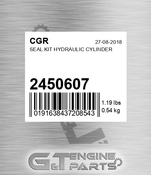 2450607 Seal Kit Hydraulic Cylinder