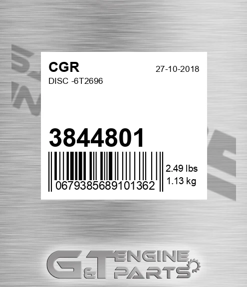 3844801 Disc -6t2696