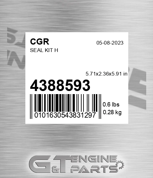 4388593 CGR Seal Kit H