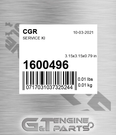 1600496 CGR Service Ki