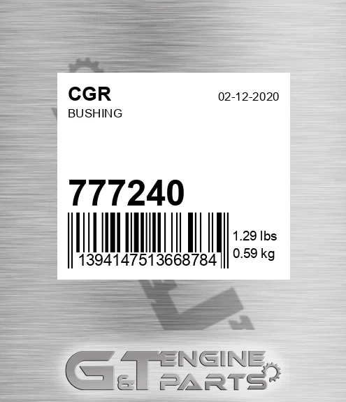 777240 CGR Bushing