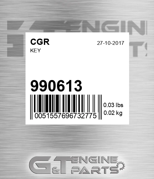 990613 CGR Key