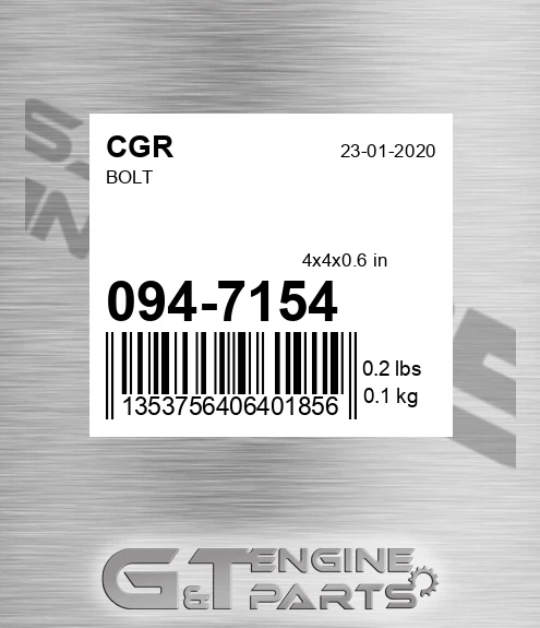 094-7154 Bolt