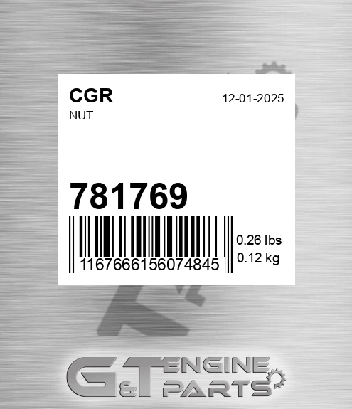 781769 Nut