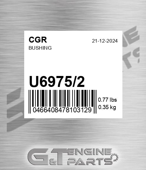 U6975/2 Bushing