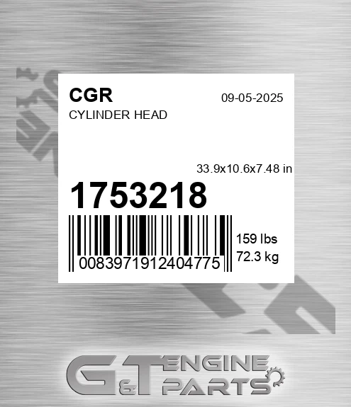 1753218 Cylinder Head