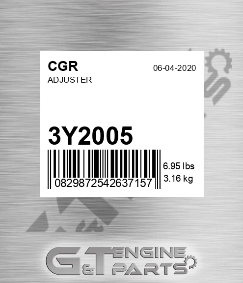 3Y2005 Adjuster