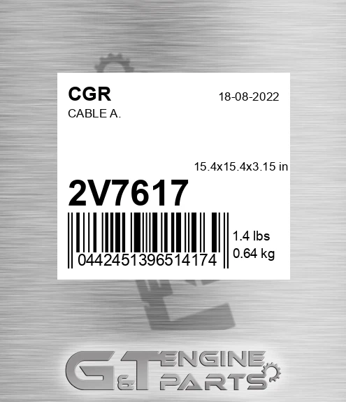 2V7617 CGR Cable A.