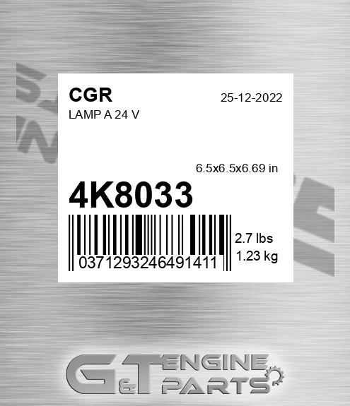 4K8033 CGR Lamp A 24 V