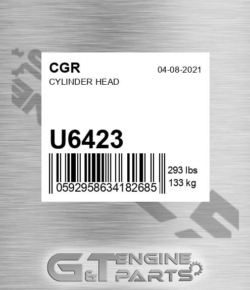 U6423 Cylinder Head