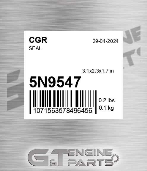 5N9547 CGR Seal