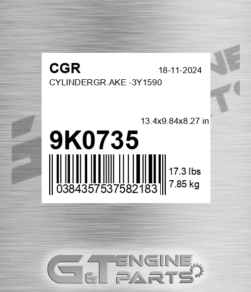 9K0735 Cylindergr.ake -3y1590