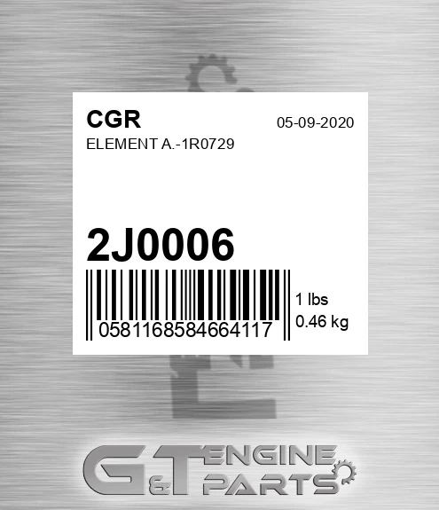 2J0006 Element A.-1r0729