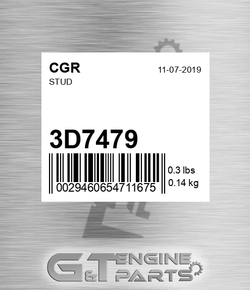 3D7479 Stud