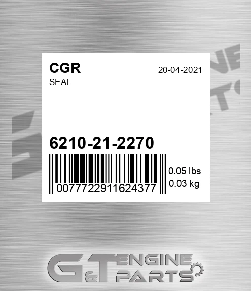 6210-21-2270 Seal