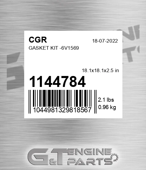 1144784 Gasket Kit -6v1569