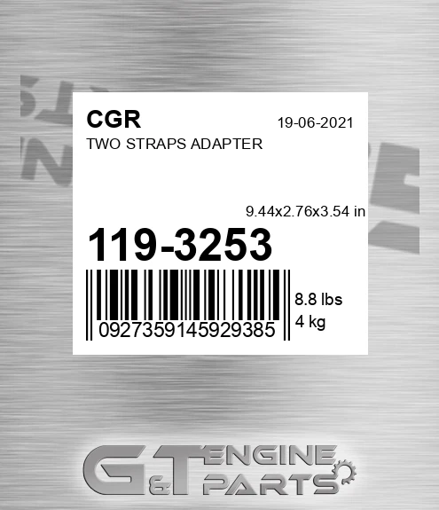 119-3253 Two Straps Adapter