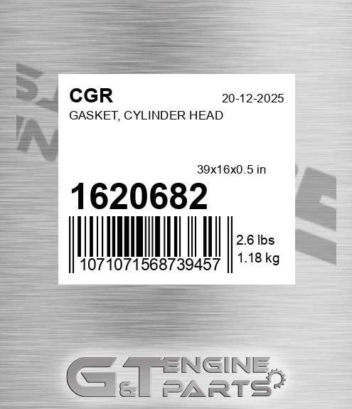 1620682 Gasket, Cylinder Head