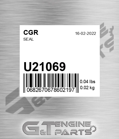 U21069 Seal