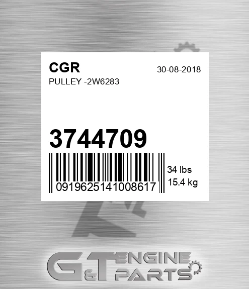 3744709 Pulley -2w6283