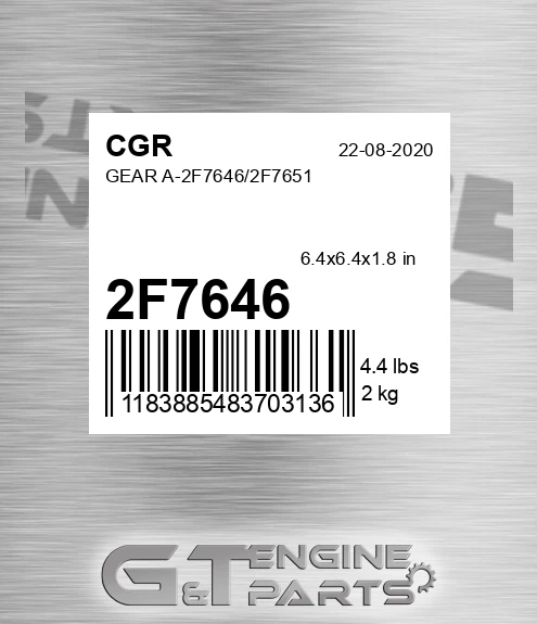 2F7646 CGR Gear A-/2f7651