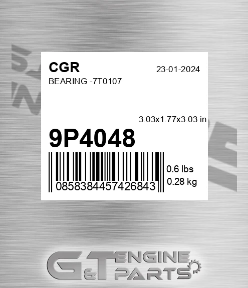 9P4048 Bearing -7t0107