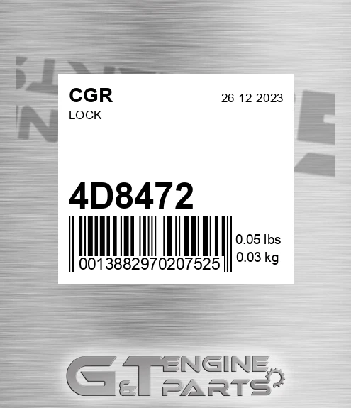 4D8472 CGR Lock