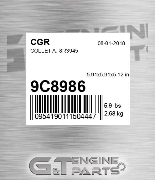 9C8986 Collet A.-8r3945