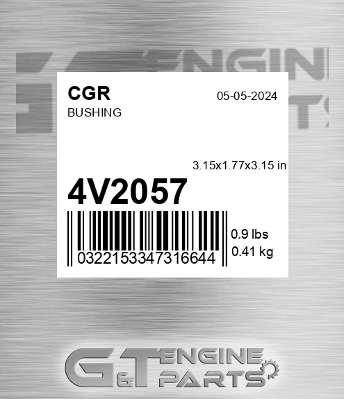 4V2057 CGR Bushing