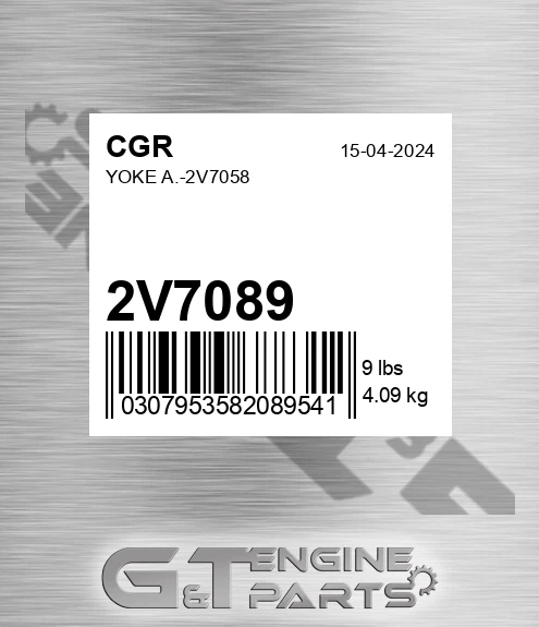 2V7089 Yoke A.-2v7058