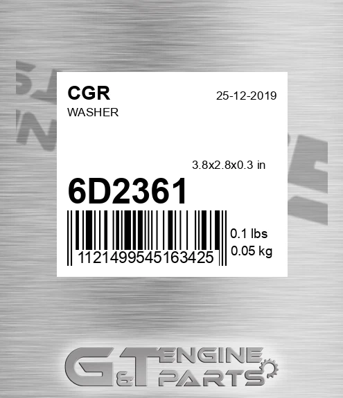 6D2361 Washer