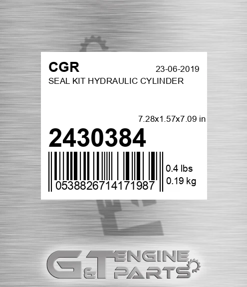 2430384 CGR Seal Kit Hydraulic Cylinder