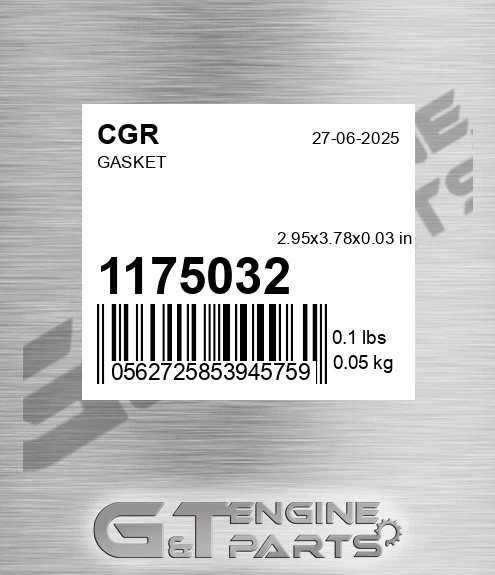 1175032 CGR Gasket