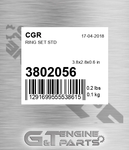 3802056 CGR Ring Set Std
