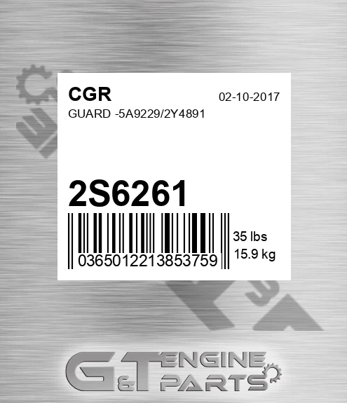 2S6261 Guard -5a9229/2y4891