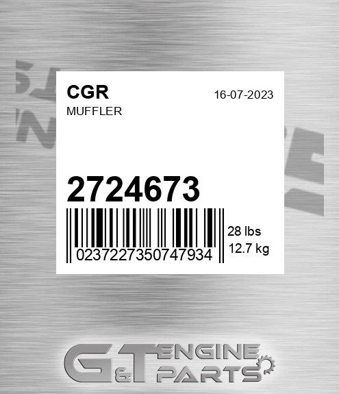 2724673 Muffler
