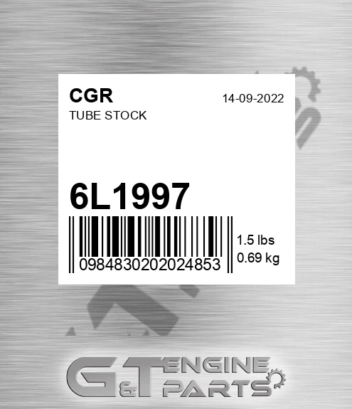 6L1997 Tube Stock