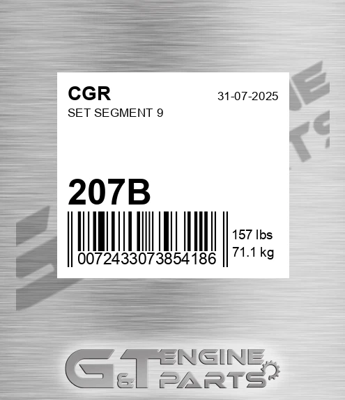 207B Set Segment 9