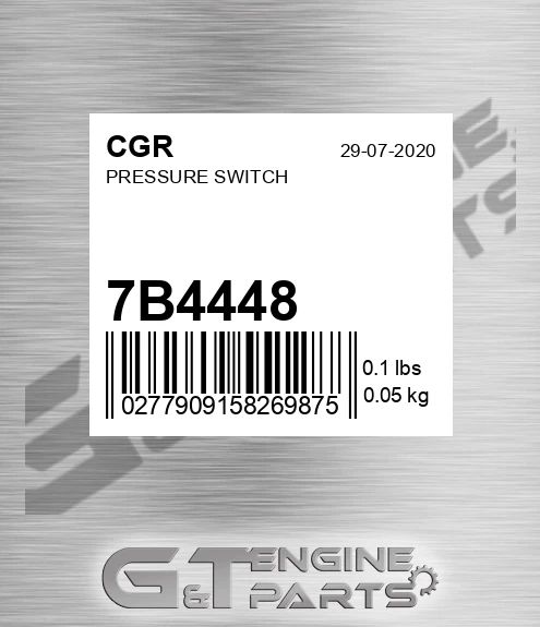 7B4448 Pressure Switch