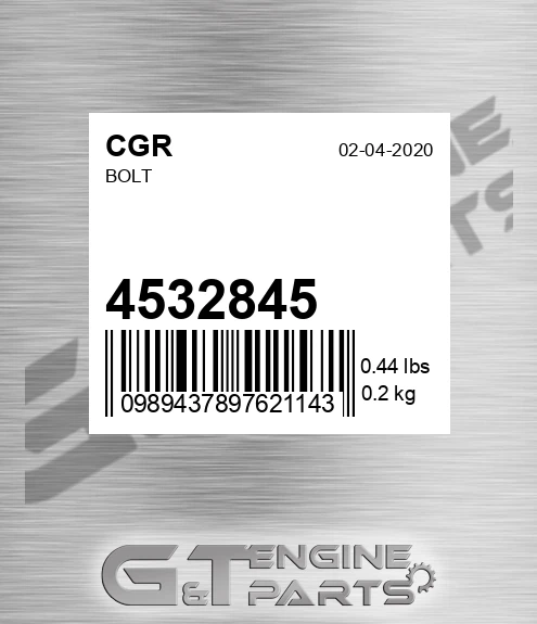 4532845 Bolt