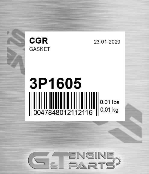 3P1605 Gasket