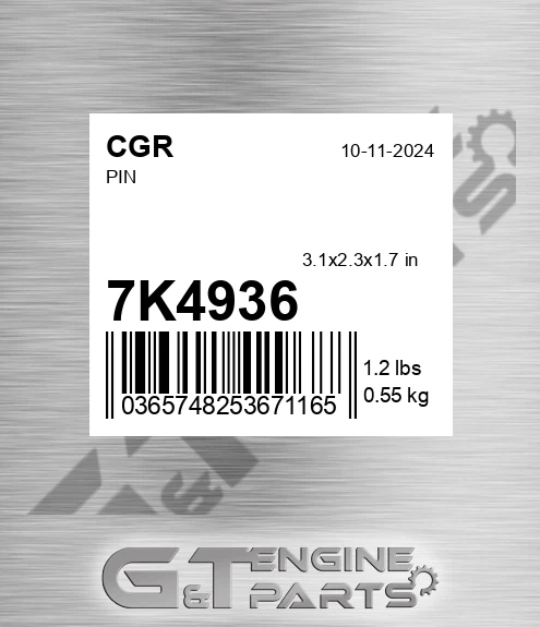 7K4936 CGR Pin