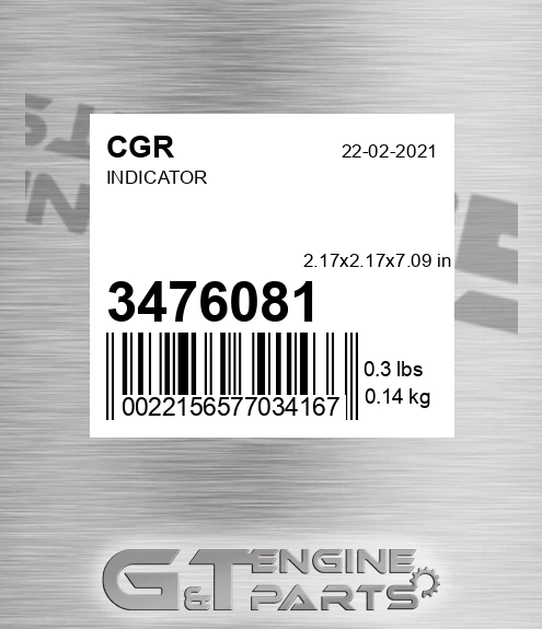 3476081 CGR Indicator