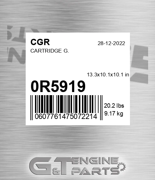 0R5919 CGR Cartridge G.