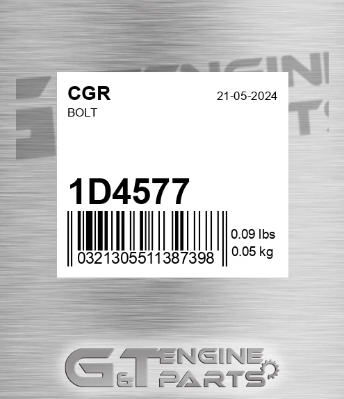 1D4577 Bolt