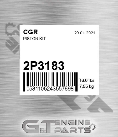 2P3183 Piston Kit