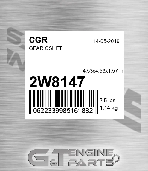 2W8147 Gear Cshft.